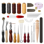 31 Peças Ferramentas Perfurador De Couro Kit De Costura