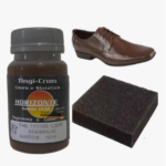 Tinta Couro Marrom Semi Brilho Restaura Sapato Bota e Cinto 100ml