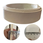 Tira De Cinto 4,5 Cm X 1,50 X 5 Mm Couro Legitimo Artesanato